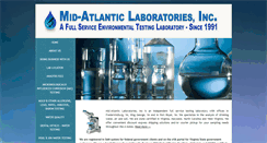 Desktop Screenshot of midatlanticlaboratories.com